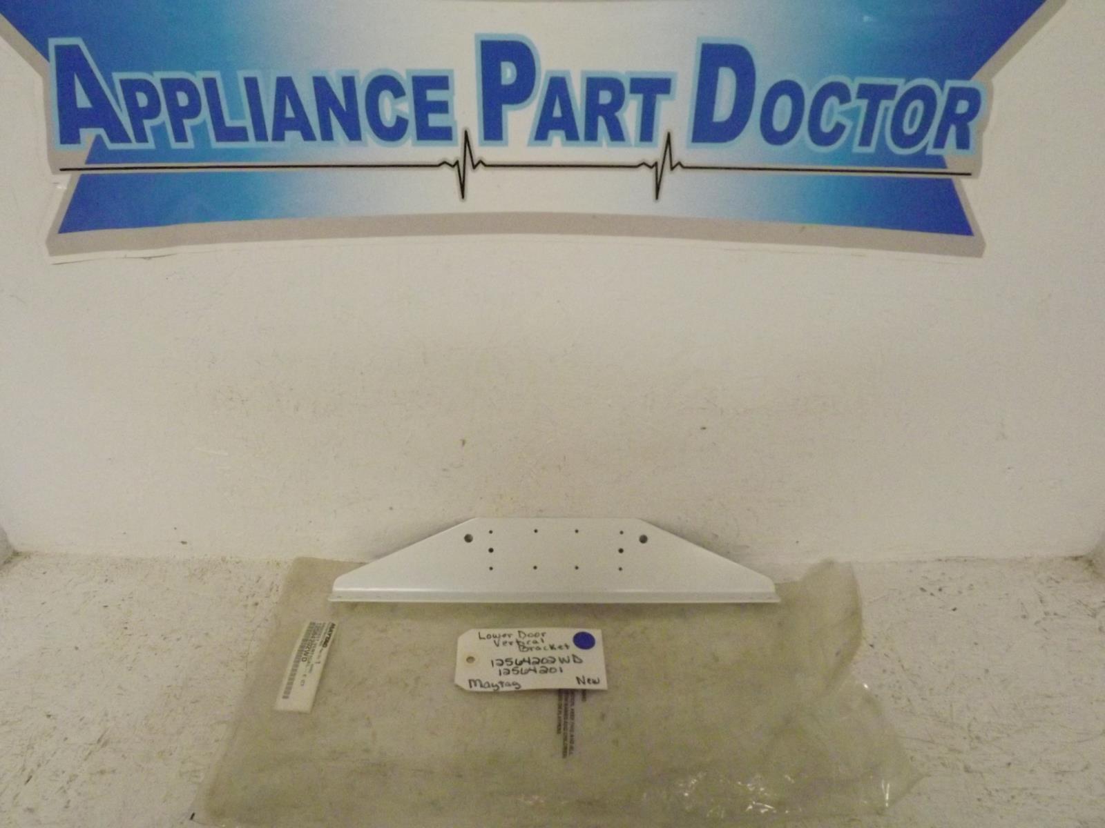 Maytag Refrigerator 12564202WD 12564201 Lower Door Vertical Bracket New Maytag Refrigerator 12564202WD 12564201 Lower Door Vertical Bracket New